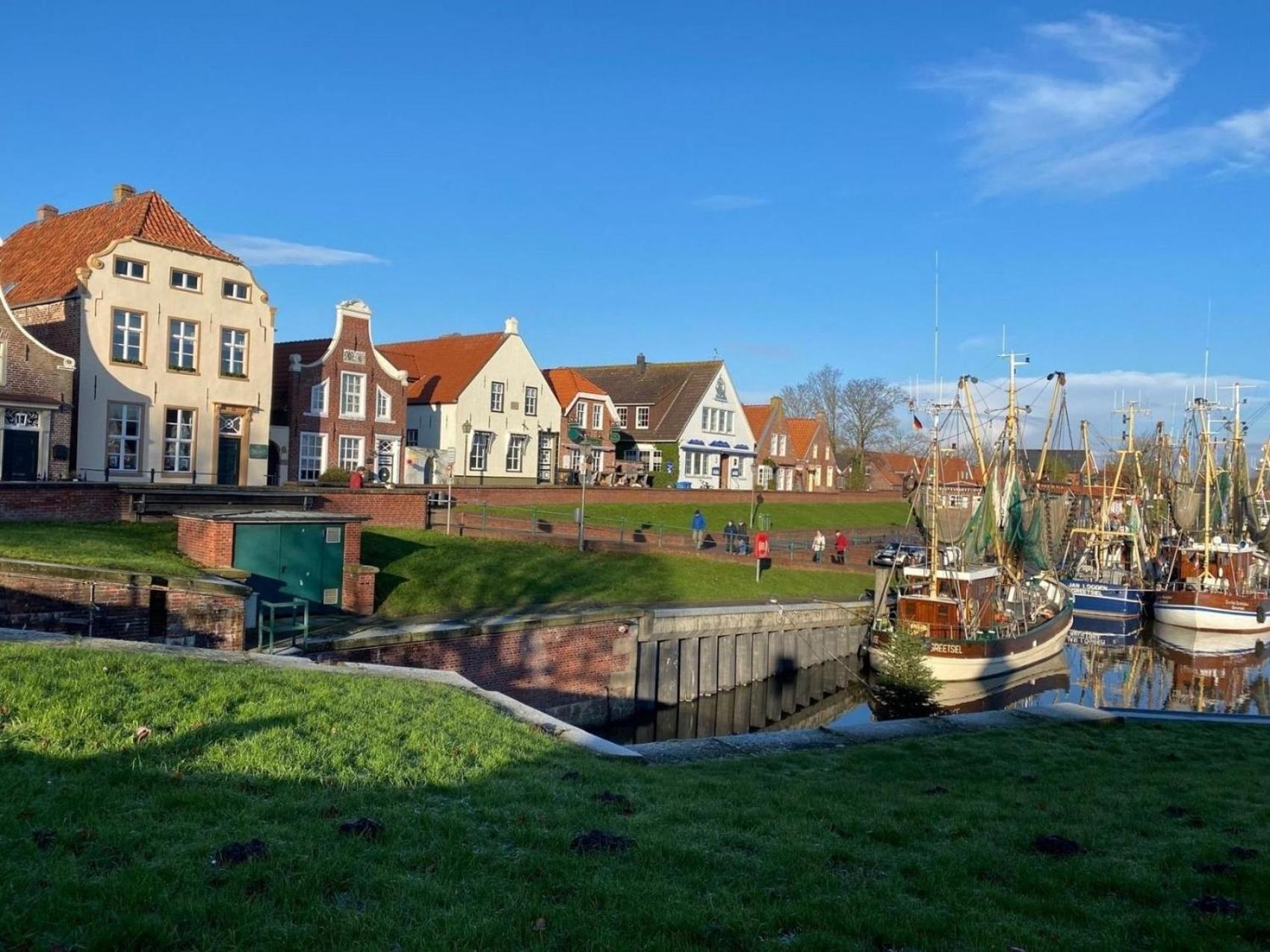 Ferienhaus Sandmann Greetsiel Krummhörn Eksteriør billede
