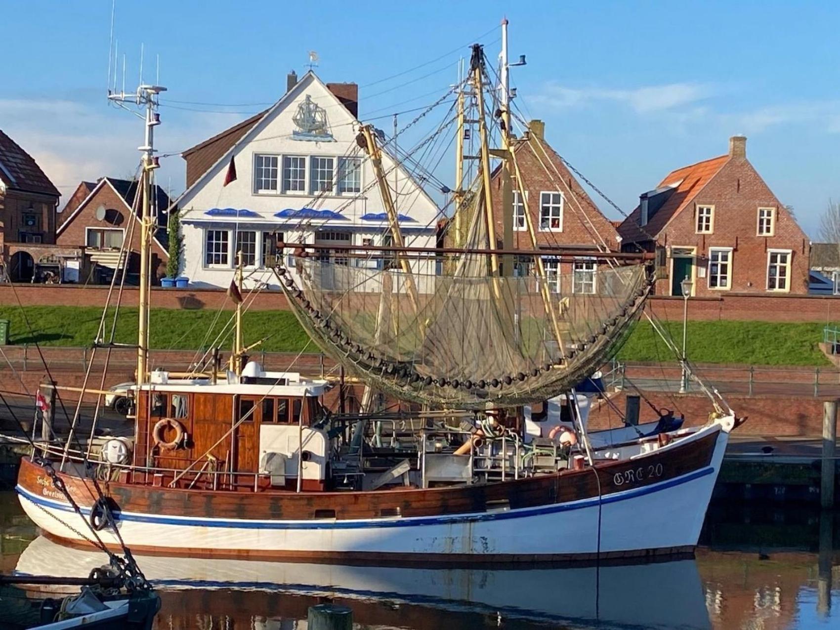 Ferienhaus Sandmann Greetsiel Krummhörn Eksteriør billede